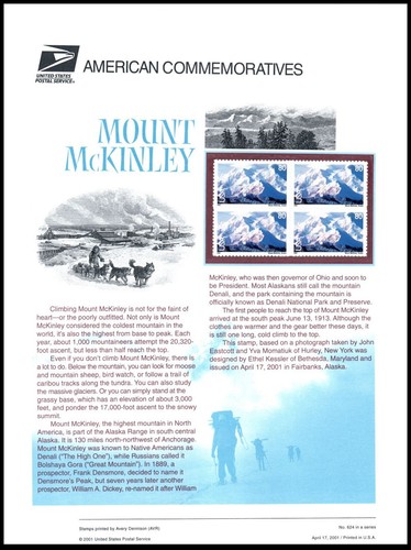 2001 mount mckinley alaska - 2001,
