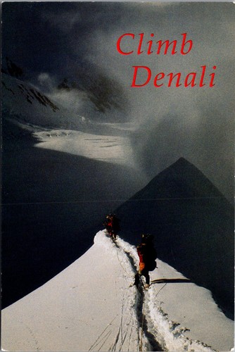 Cartolina climb denali alaska - cartolina,